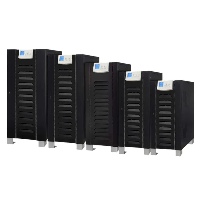 Low Frequency Industrial Online AC Pure Sine Wave 3 Three Single Phase Ups 10kva Uninterruptible Backup Power Supply