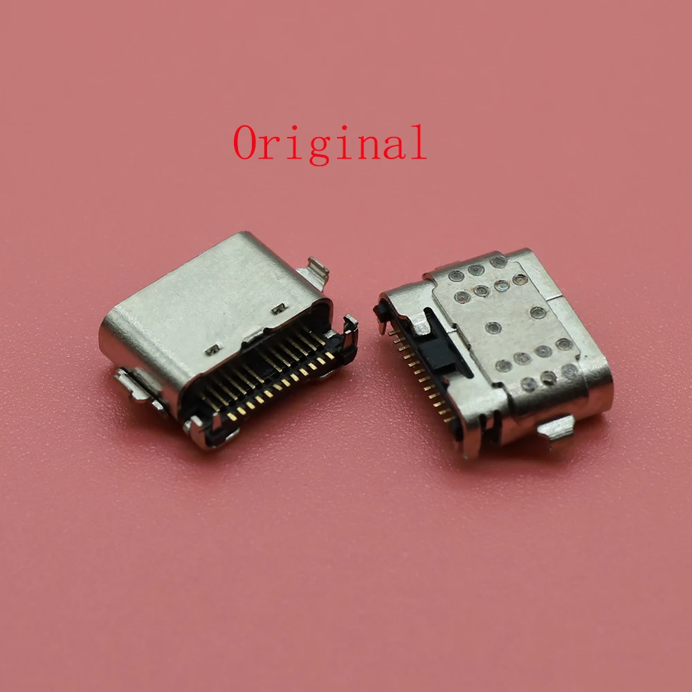 10-100Pcs Charging Port Plug Dock USB Charger Contact Jack Type C Connector For Lenovo Tab M10 HD 2 Gen 2nd X306F TB-X306F X306