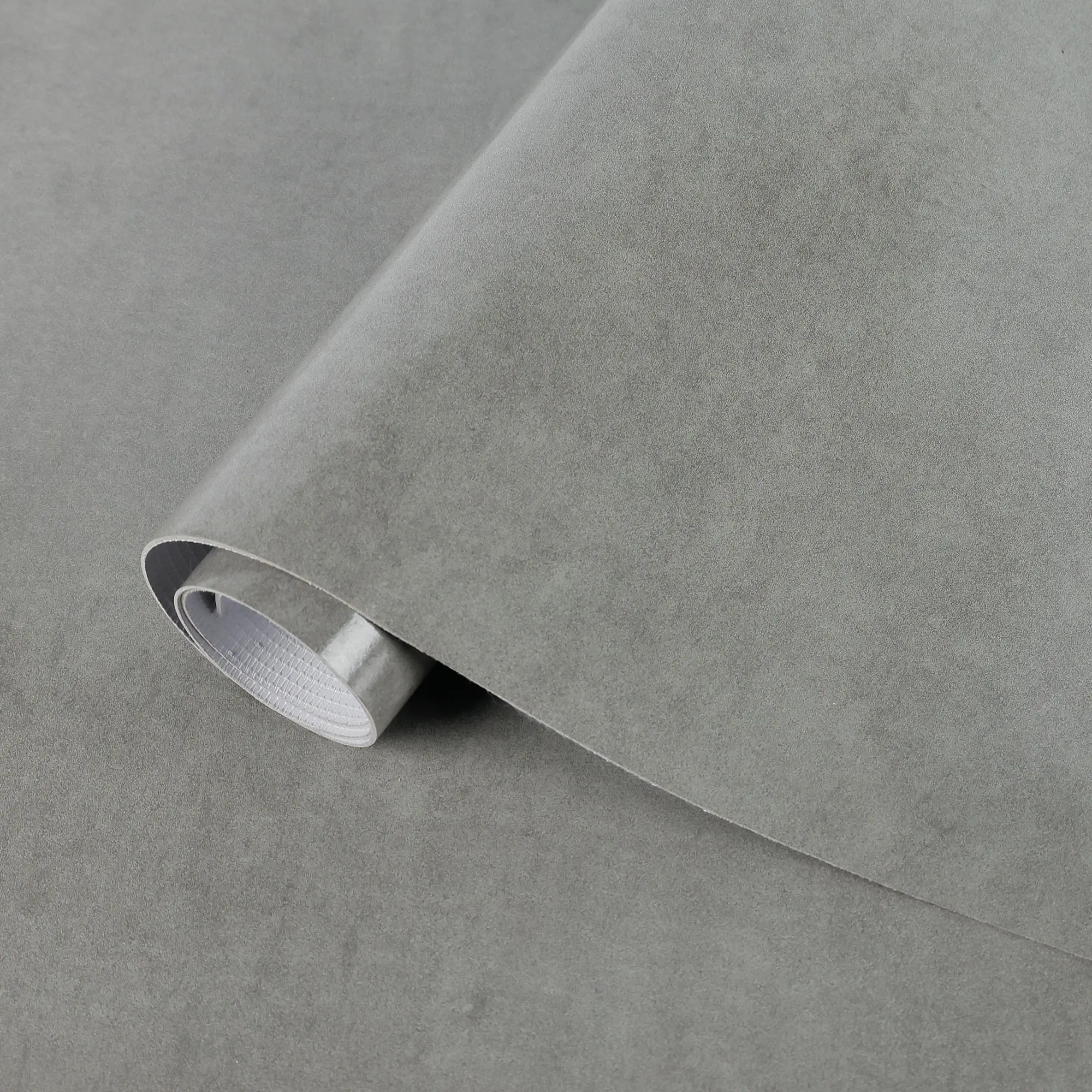 Vinyl Sheet Flooring Roll 16.4 ft. L x 3.28 ft. W Covers 53.82 sq ft Gray Waterproof Durable floor for Room, office