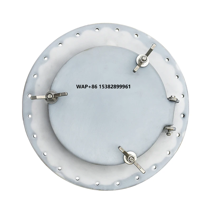 Steel Lined Plastic Manhole Cover for People to Enter and Exit the tank Body