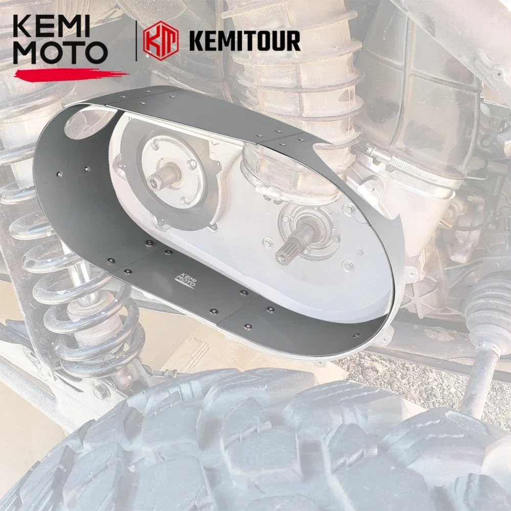 KEMIMOTO Aluminum Clutch Drive Inner Belt Cover Shield Protector 420212605 for Can am Maverick X3, Maverick X3 MAX 2017-2020