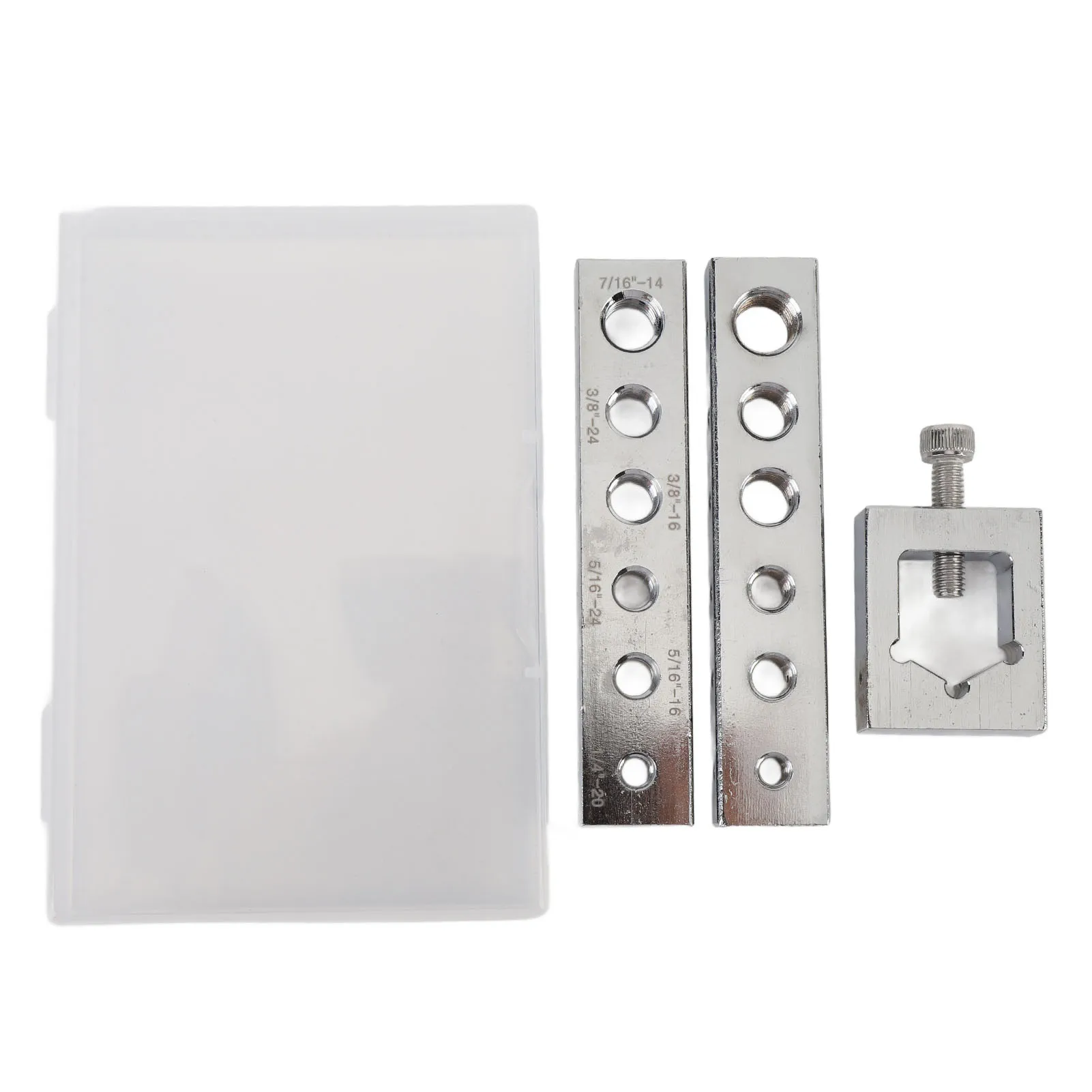 Safety Wire Drill Guide Set Carbon Steel High Hardness Metric Bolt Drill Jig Tool Safety Drill Fixture for Mechanical Industries