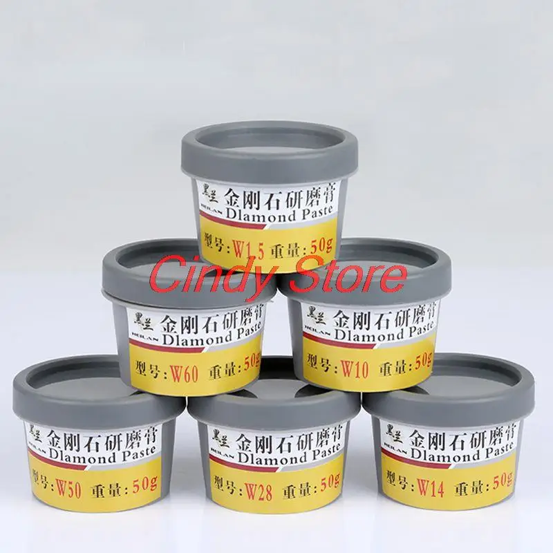 Diamond Paste Compound Mirror Polishing Lapping Syringes W0.25-60 Micron Glass Jade Jewelry Metal Buffing Abrasive tools