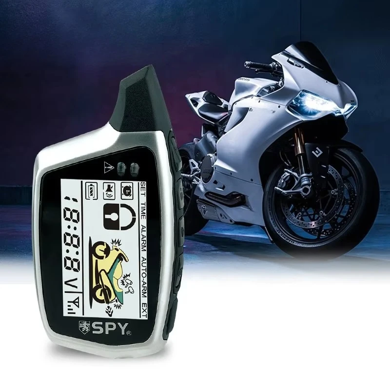For Anti-hijacking Motorcycle Accessories 2 Way Motorbike Alarm System 12V