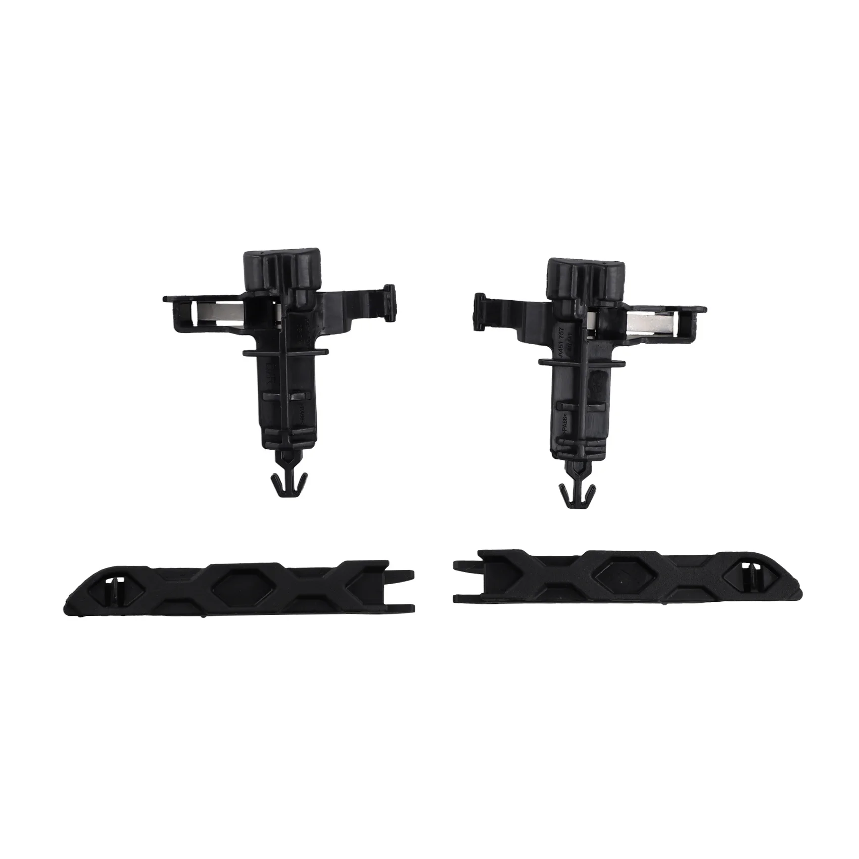 1Set Automobile Front Hood Bonnet Lower Latch Lock & Lock Release Handle Set for Smart for Fortwo 451 2013-2014—L49A