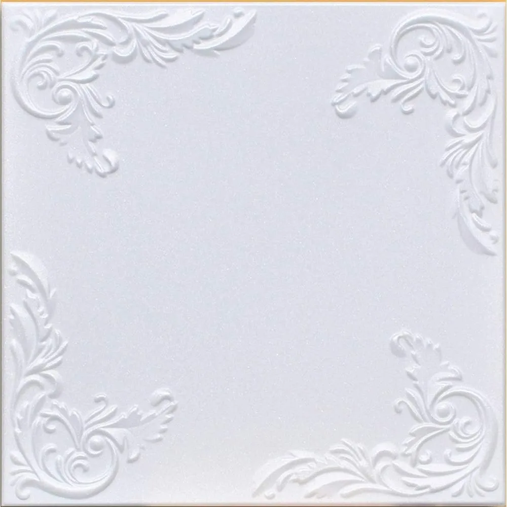 50pc of White (20x20 Foam) Ceiling Tiles - Covers About 135sqft