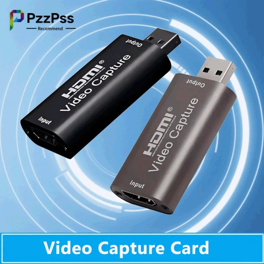 NEW 4K/1080P USB 3.0/2.0 HDMI Video Capture Card for PS4 PC Camera Live Stream Recorder - Placa De Video Game Grabber Box HD
