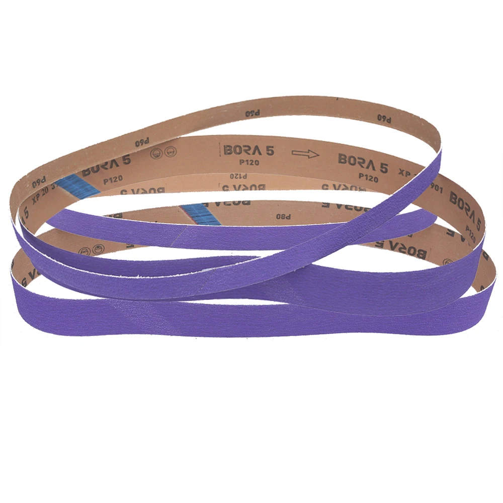4 pieces 1067x25/50mm BORA5 Ceramic Sanding Belt 1"/2" x 42" Knife Makers Belt Grinder Accessories