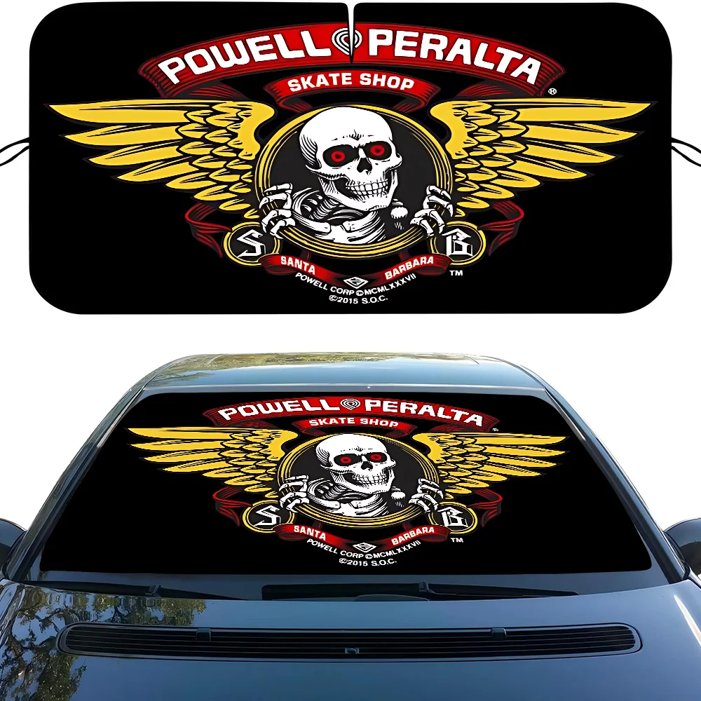 P-Powell P-Peralta Sun Shade Sunshade Seat Cover Off-Road Truck Accessory Set Retro Steering Car Van SUV Gifts