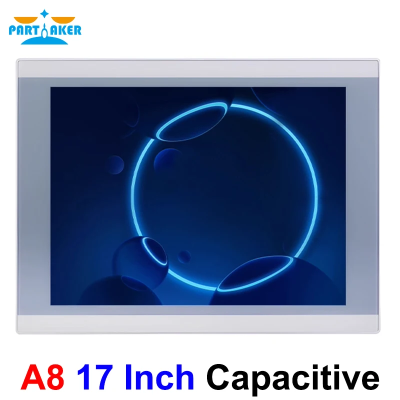 Partaker 17 Inch Industrial Waterproof Panel PC 3-11th Gen I7 I5 I3 J6412 J1900 Win11 RS232 Capacitive Touch All-in-One Computer
