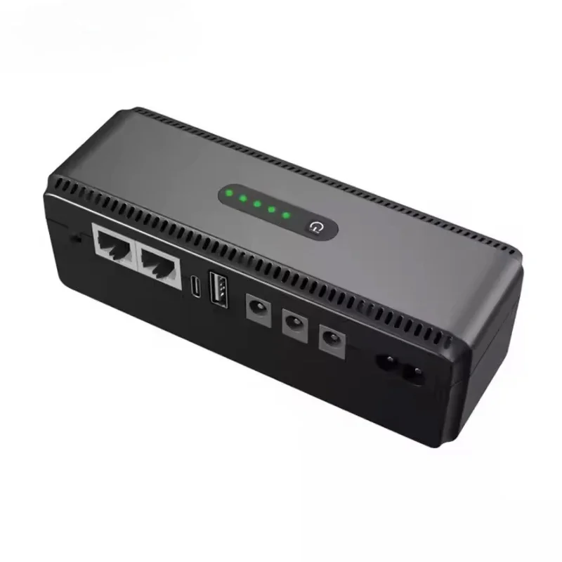 36W DC Mini UPS New 8800mAh 5V/9V/12V/2A WiFi Router Backup Power UPS For 5-8 Hours