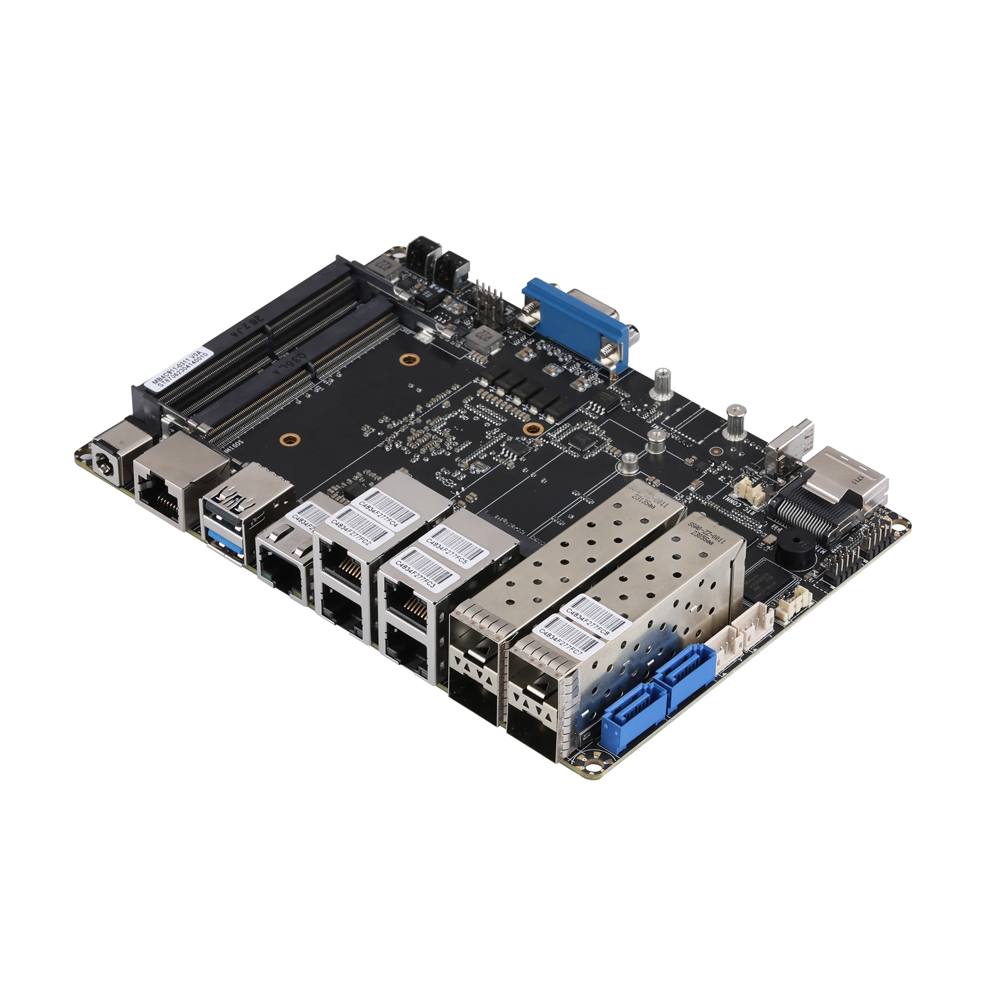 4 X 10G SFP+/5 X 2.5G SFP LAN C3558 C3758 C3758R C3808 C3908 Onboard CPU Motherboard