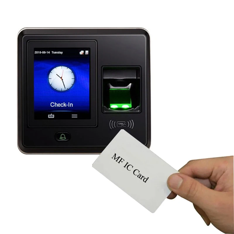 Smart5F-IC fingerprint+13.56MHz MF IC card advanced access control and attendance terminal