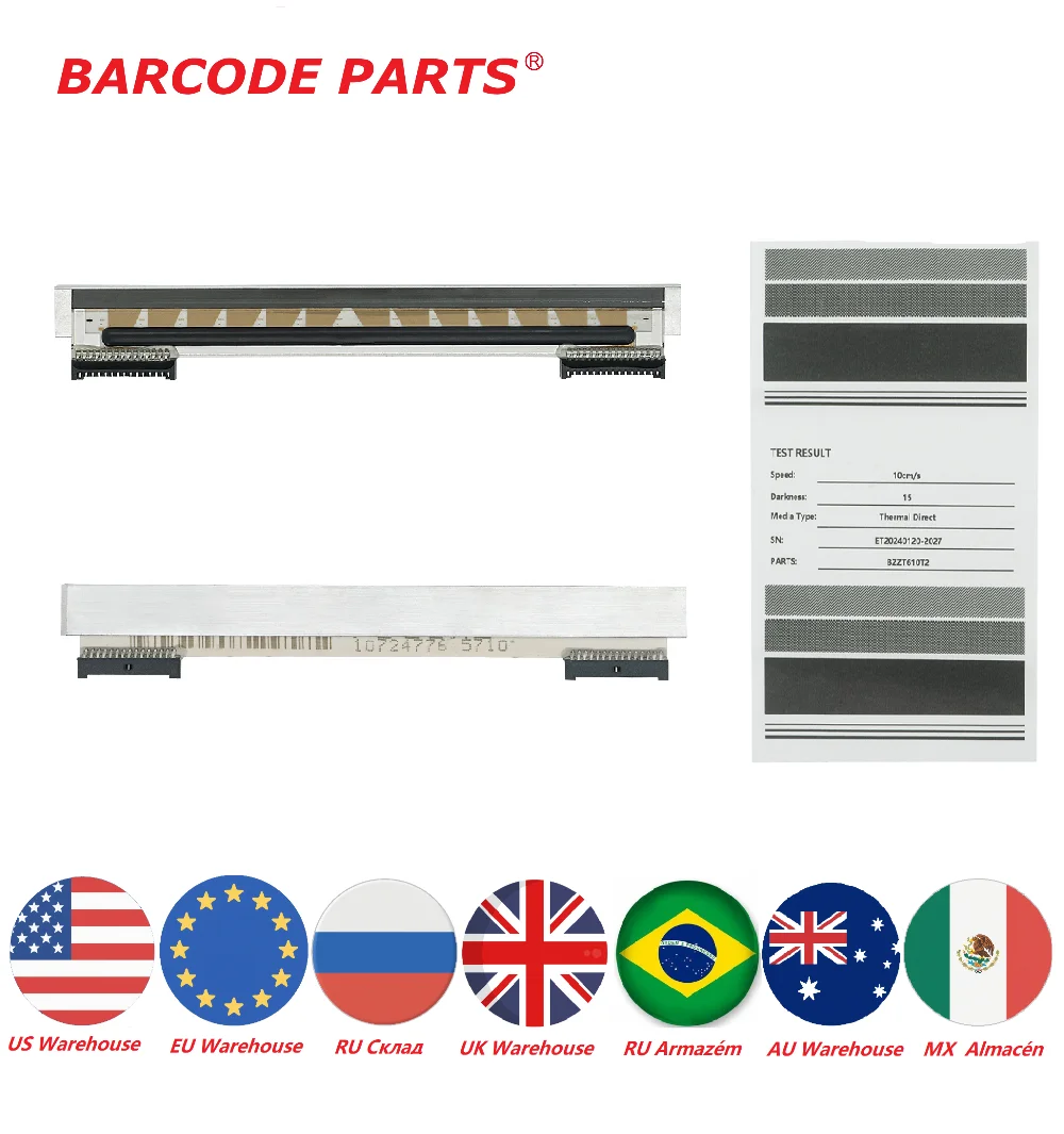 Brand New Thermal PrintHead Zebra GK420 GK420D GX420 GX420D ZP450 ZP500 ZP550 ZP505  ZP420d Printer,105934-037