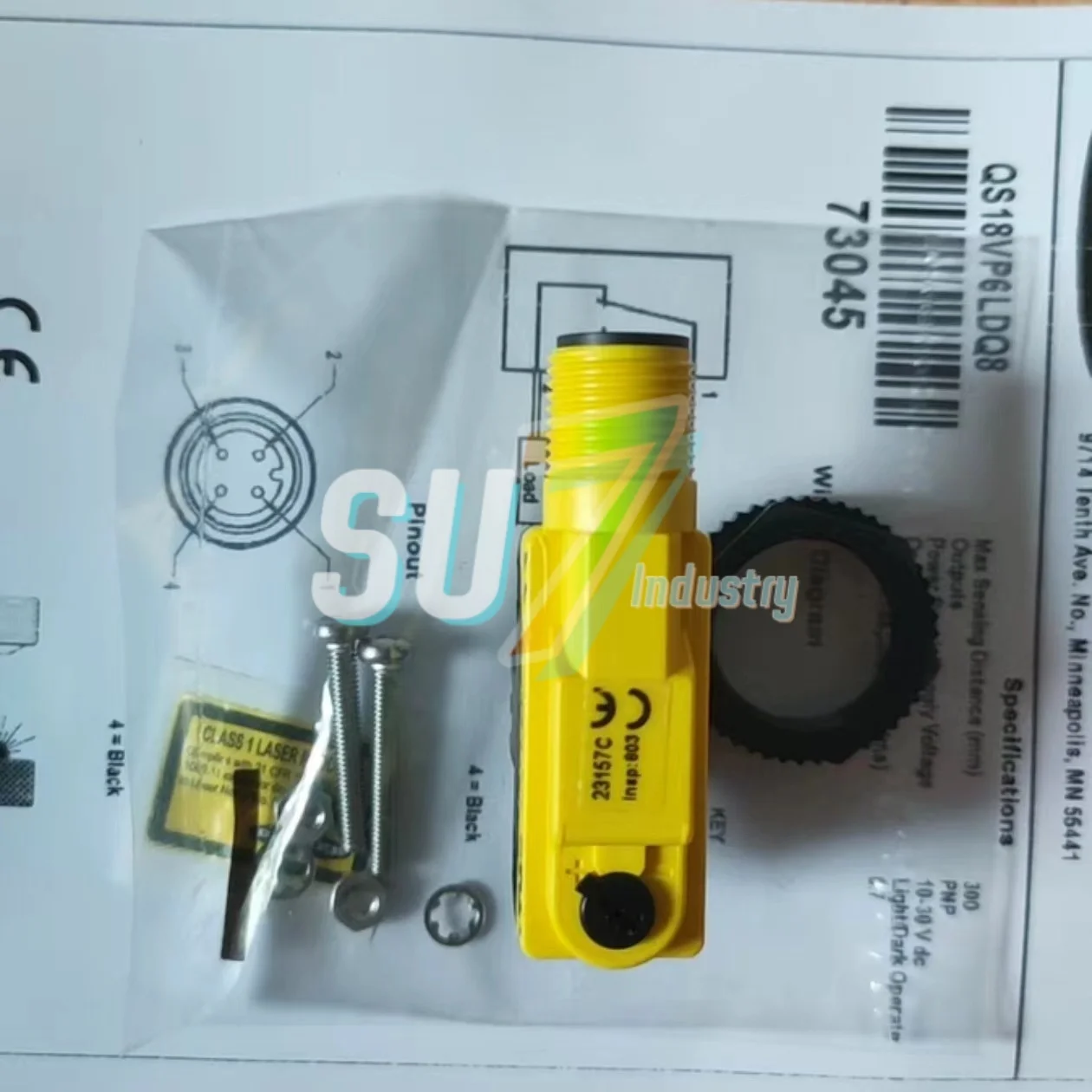 Photoelectric Sensor     new in stock     QS18VP6LDQ8    QS18VP6LLP   QS18VP6LLPQ8