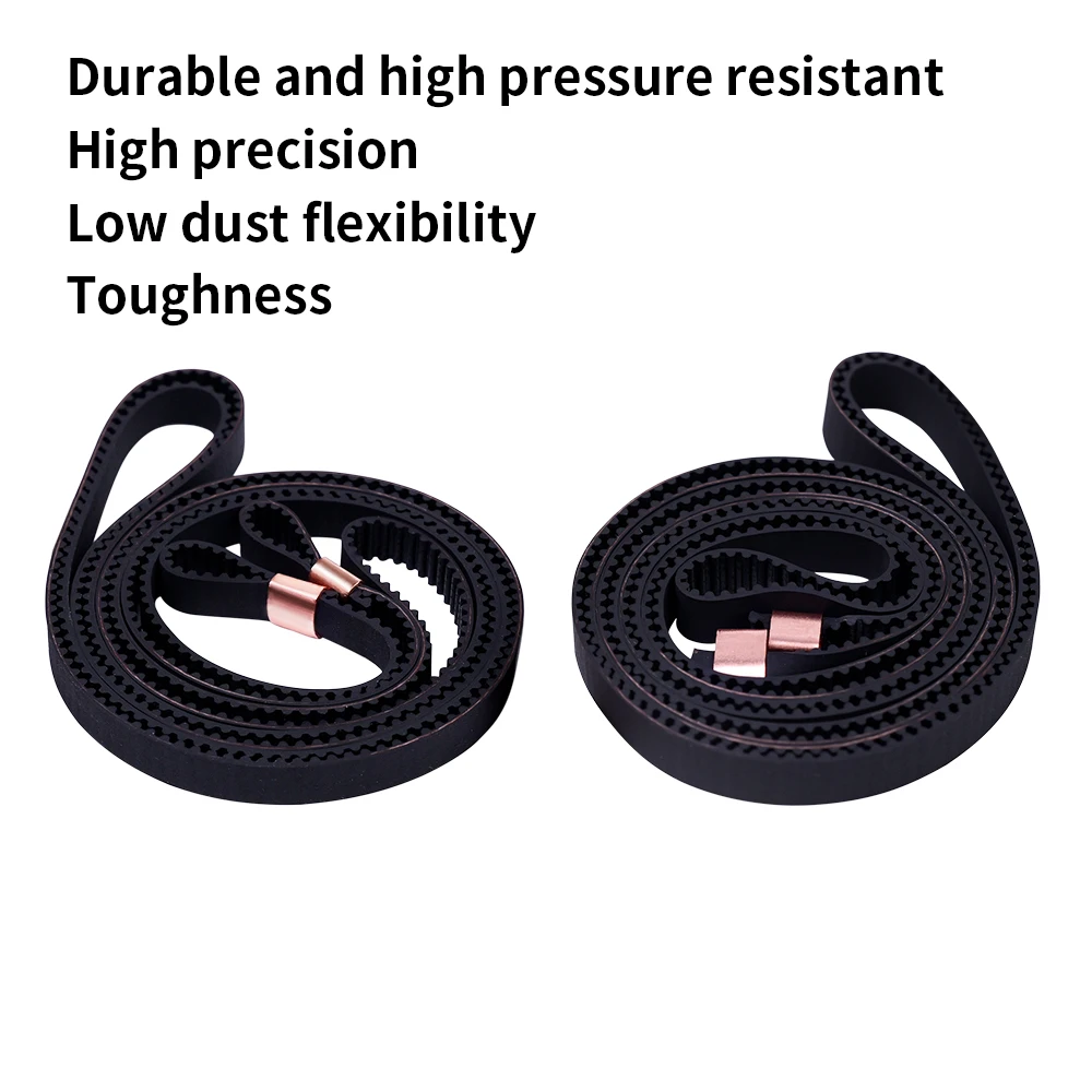 1Pc/Set Timing Belt For Kobra 2 Max Synchronous Belt XY Axis Opening Timing Belt With Copper Buckle For Anycubic 3D Printer Part