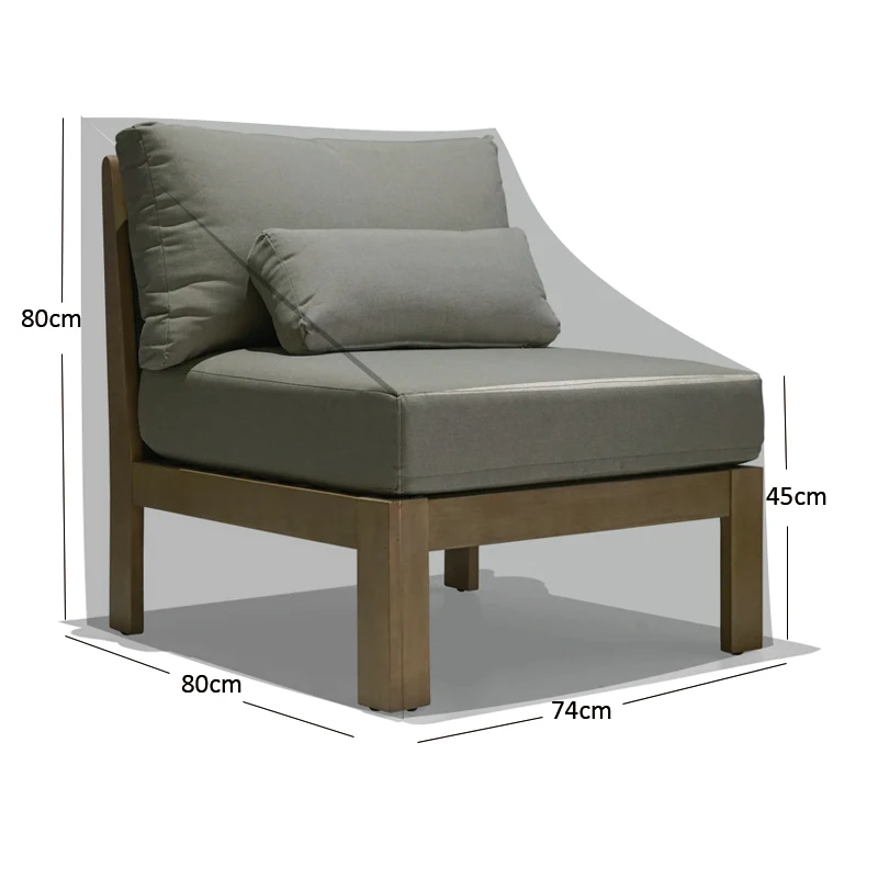 Waterproof Cover Lounge chair cover 74x80x80 45H cm 135x80x80 45H cm Rain Cover Chair cover Protection Rain Oxford  Custom made
