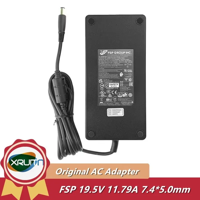 Original Genuine FSP AC Adapter ​FSP230-AJAN3 19.5V 11.79A 230W Laptop Charger Power Supply 7.4*5.0mm 5.5*2.5mm