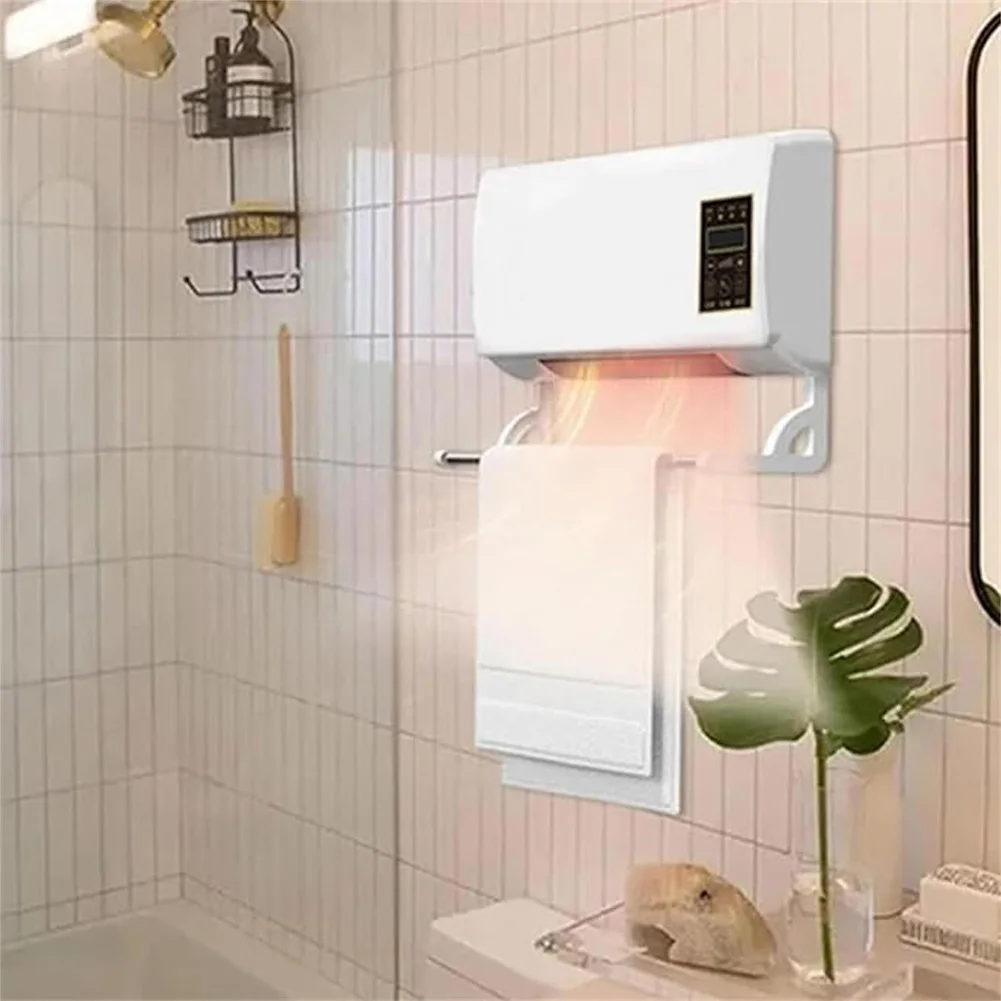 Wall Mount Portable Airconditioner W/ Remote Control Multifunctional Airconditioner Portable Wall Airconditioner for Home Office