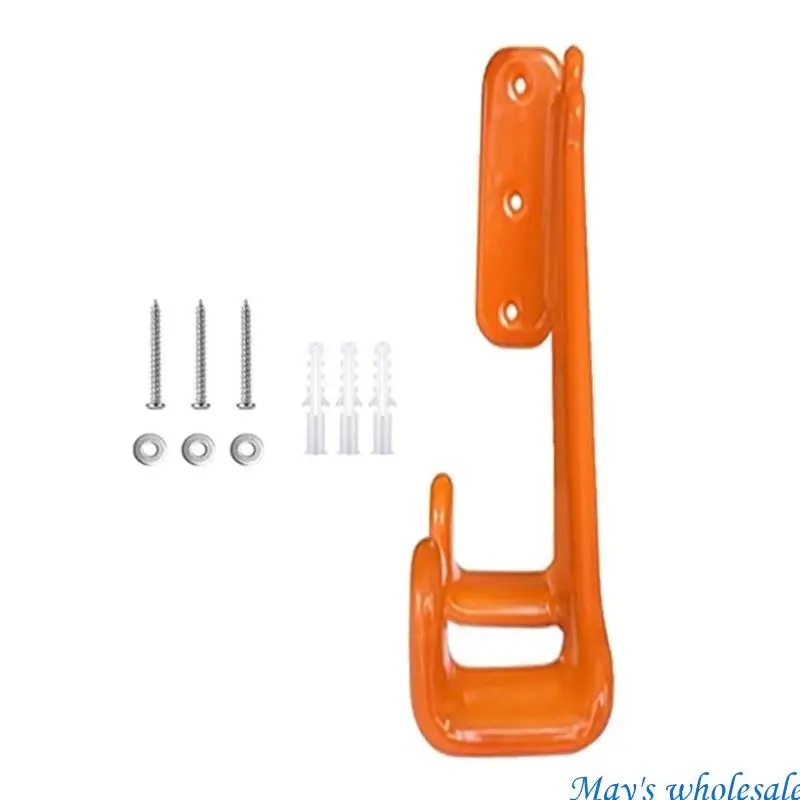 Garage Chainsaw Holder Wall Mount Steel Hanger Rack Bracket for Secure and Space Saving Tool Storage Hook 448A