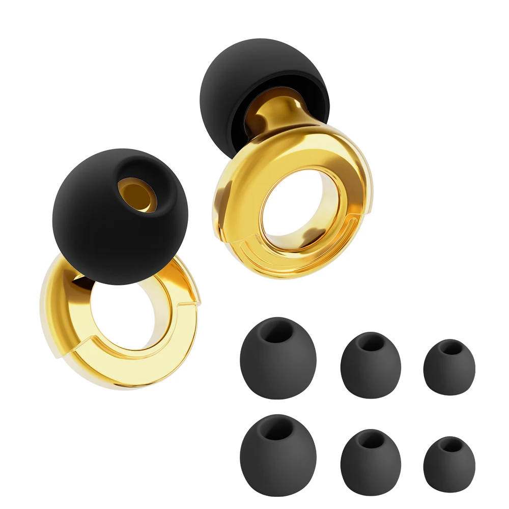 Ear Plugs – Everyday Noise Relief with Clear Speech for Social Gatherings, Work & Noise Sensitivity - Noise Reduction Earplugs