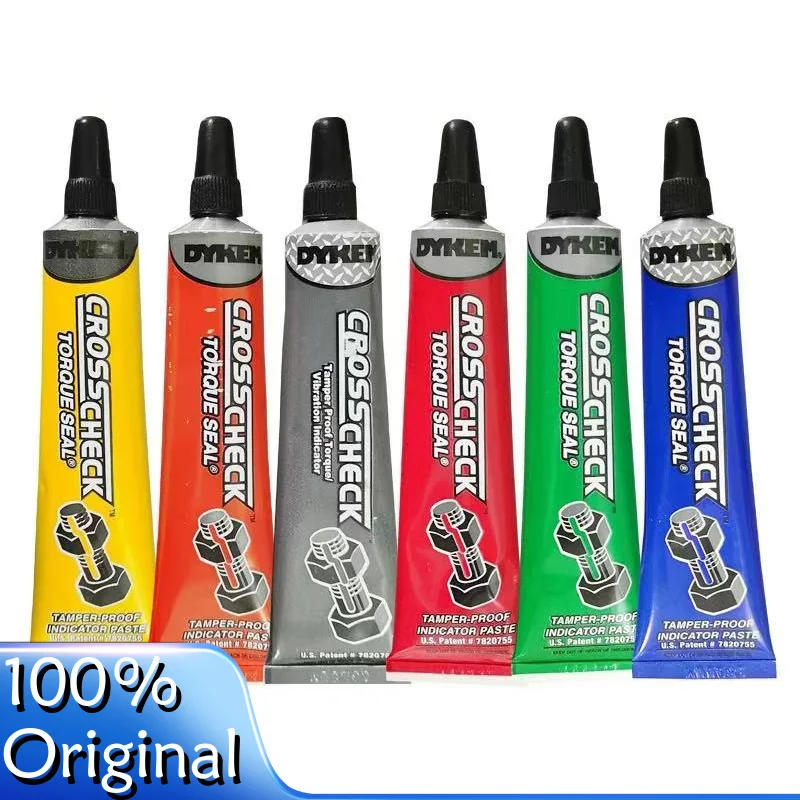 For DYKEM CROSS CHECK83314 15 16 17 18 Orange Green Red Yellow Blue White Bolt Anti-loosening Marking Pen paste Original Product