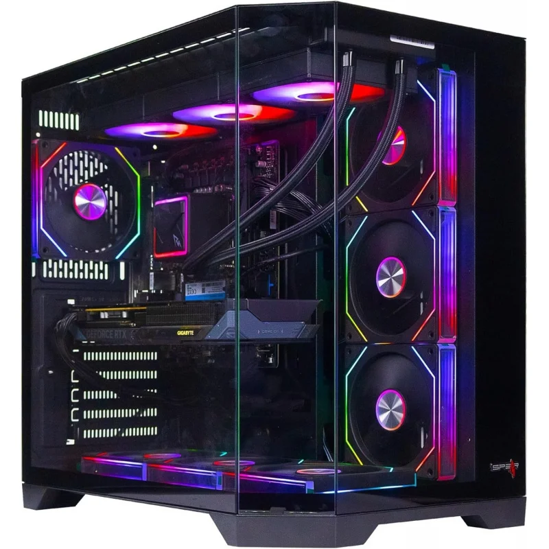 Gaming PC –  i7-14700F, RTX 5070 12GB, 16GB DDR5, 1TB NVMe SSD, 360mm Liquid Cooler, 700W PSU, 7-Fan ARGB Case, Windows 11 Pro