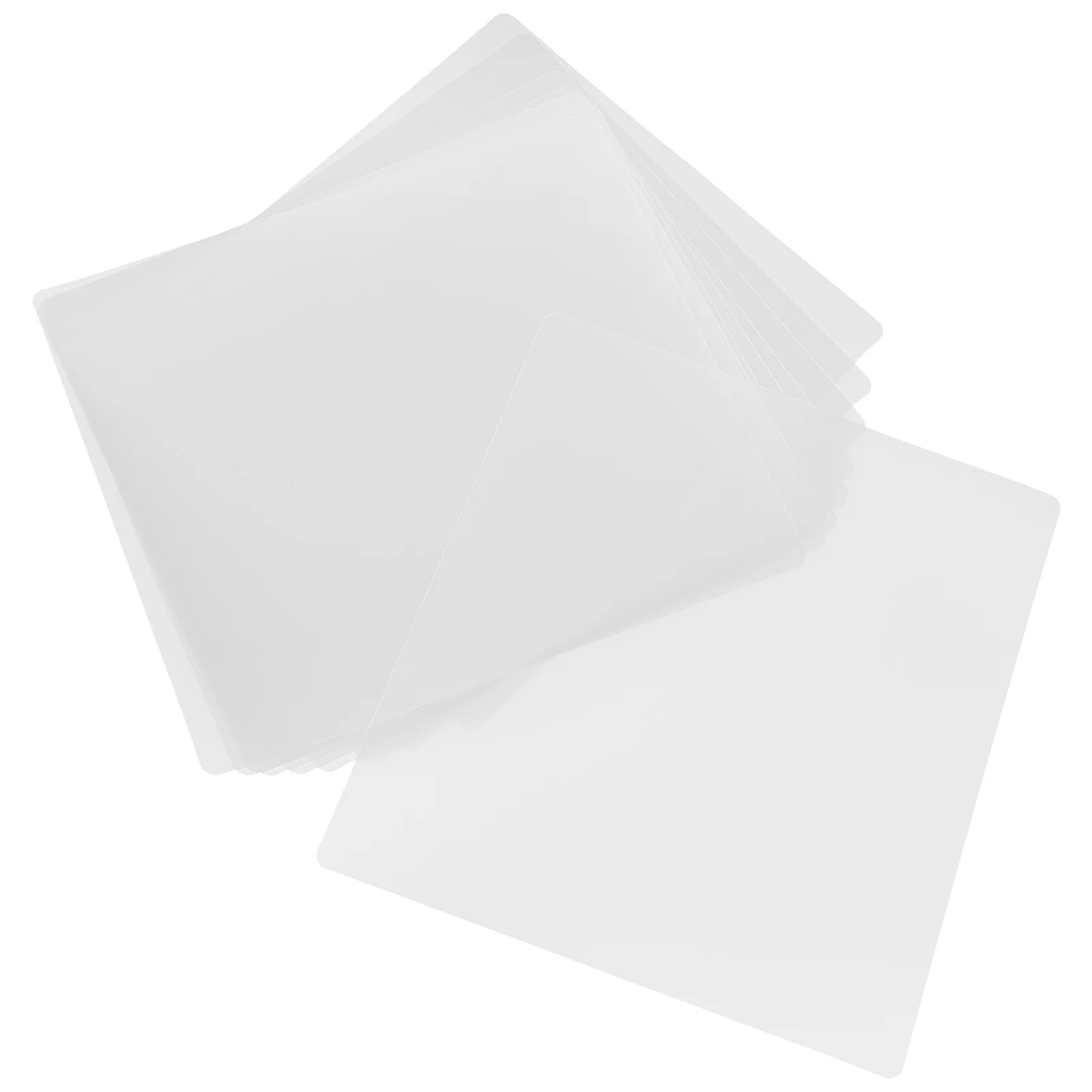 10pcs Transparent 3D Drawing Board Clear Painting Template 3D Pen DIY Mat DIY Drawing Mat Plastic Film Sheets 3D Pen Sketch Mat