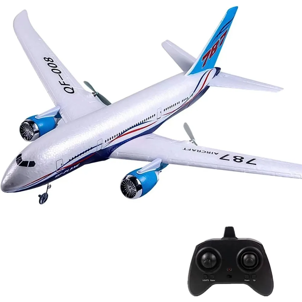 Ready-to-Fly 2.4GHz 3-Channel RC Airplane B787 with Gyro for Kids and Adults