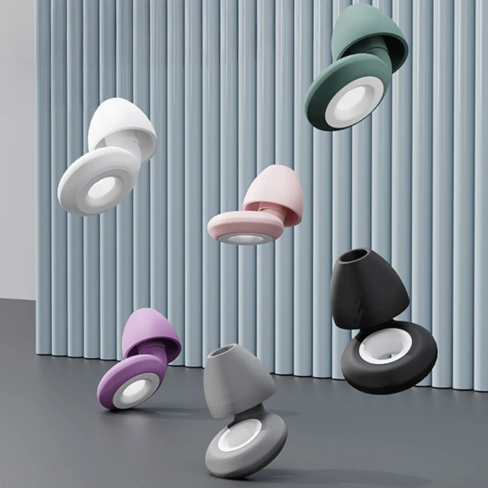 Earplugs Noise Cancelling for Sleep Waterproof Swimming Earplug Work Travel Soundproof Ear Plug Hearing Protection Ear Protector