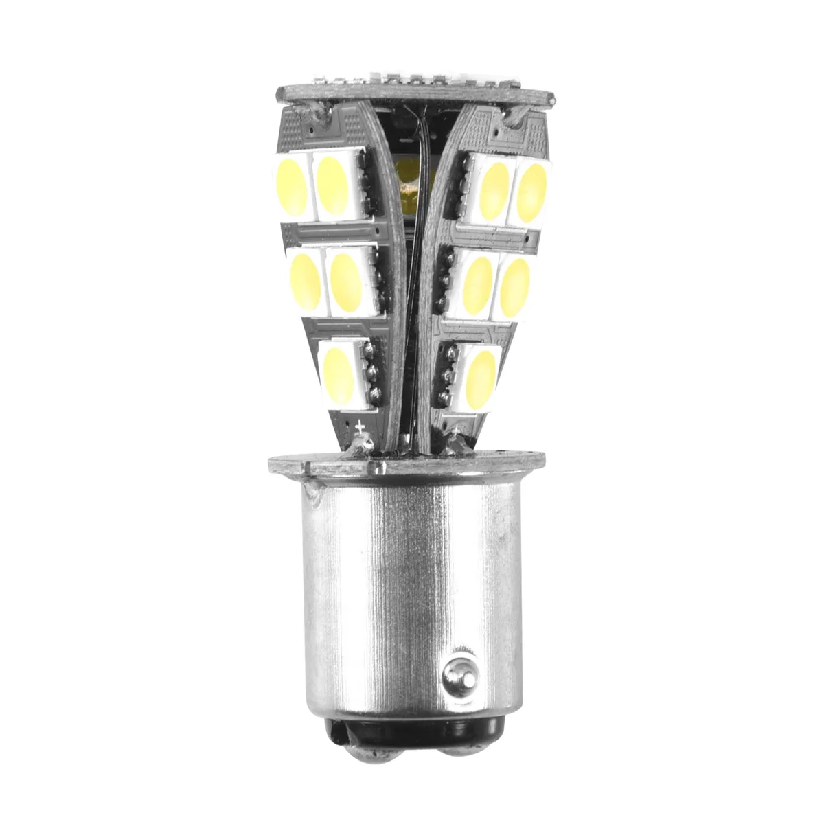 1157 P21W BAY15D 5050 18 SMD LED Tail Brake Stop Light Bulb White YDH