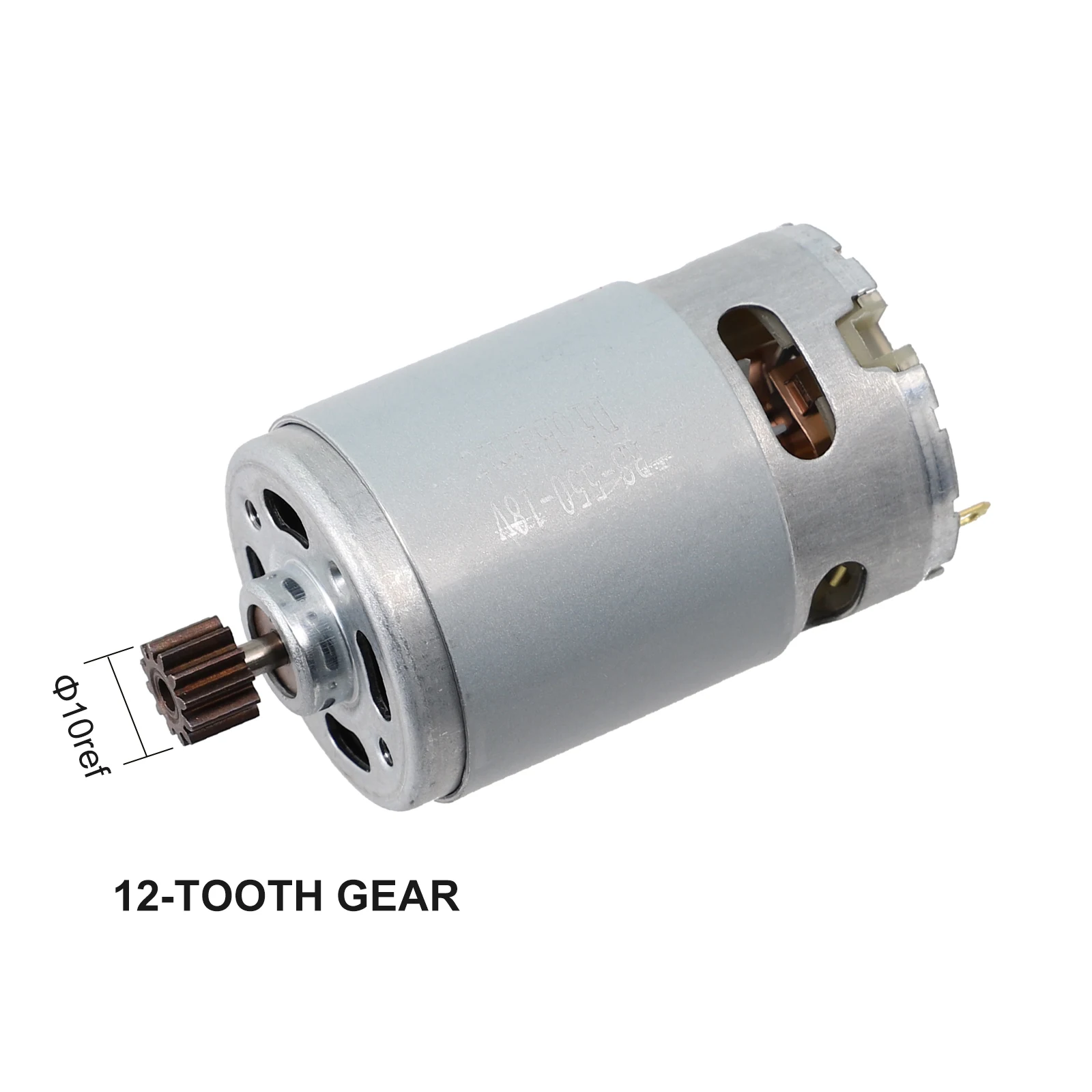 Motor DC 12 Teeth 18V 1607022587 Replacement for Cordless Drill For GSR1800LI Electric Screwdriver Repair Component