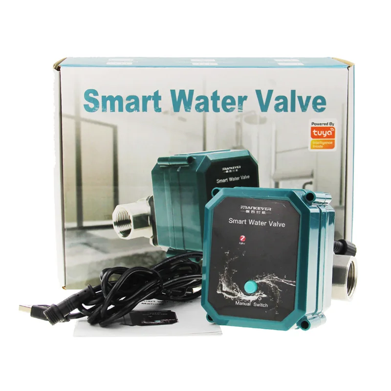 Tuya Smart WIFI Ball Valve Water Valve DN15 DN20 DN25 Timing Countdown Garden irrigation Remote Control Alexa Google Assistant