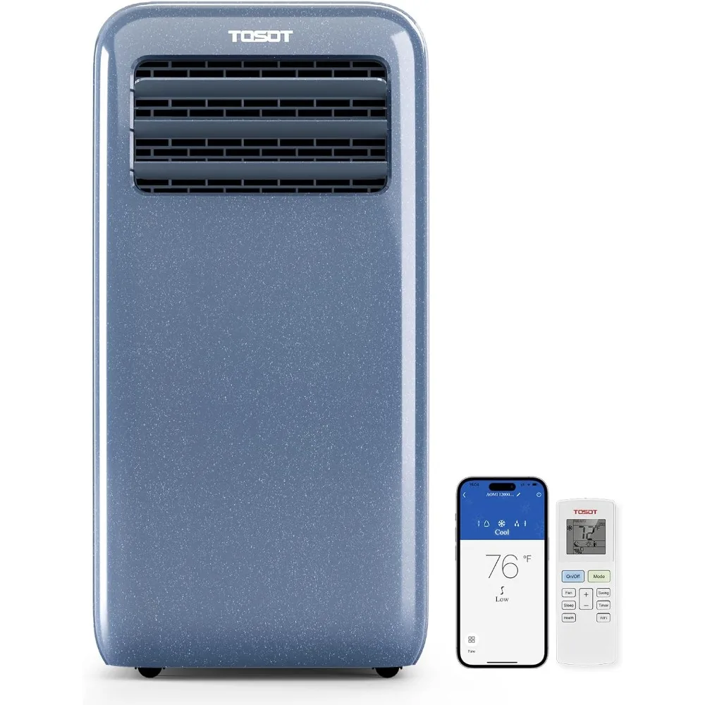 11500 BTU portable air conditioner WiFi control, 3-in-1 dehumidifier, suitable for large rooms up to 400 square feet