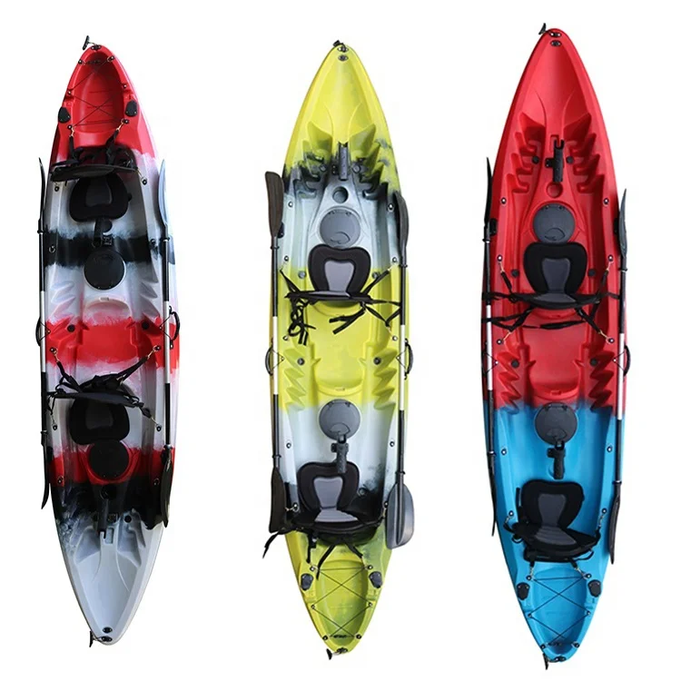 Vicking Rotomolded Tandem  Family Sit on Top 2 Person 3 Person Fishing  for Sale