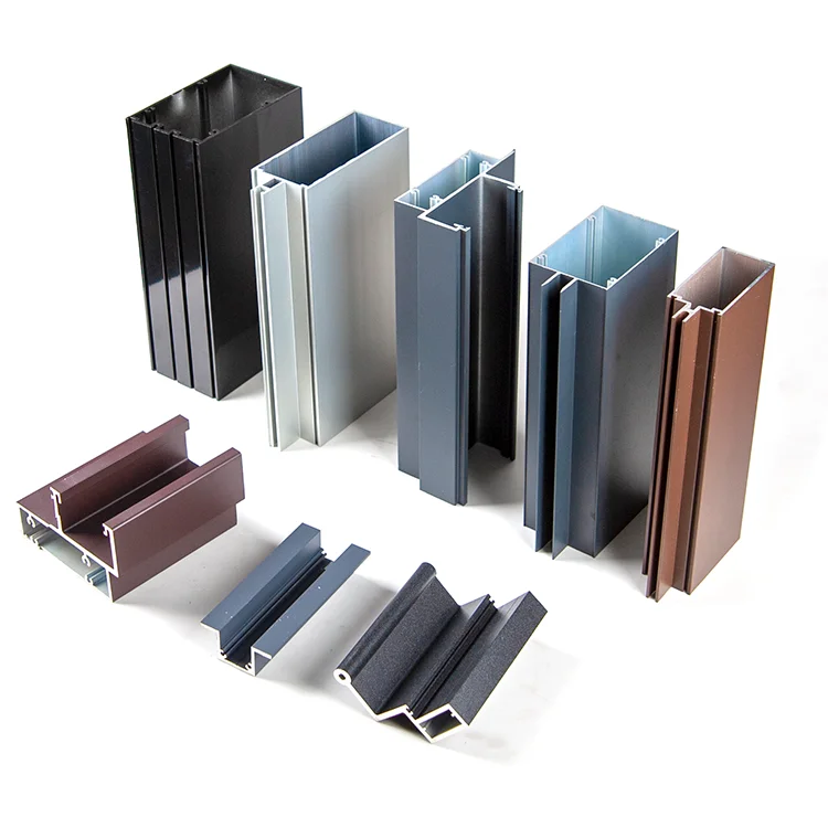 Customization Durable Using Aluminium Facade Aluminum Curtain Wall Extrusions Profile