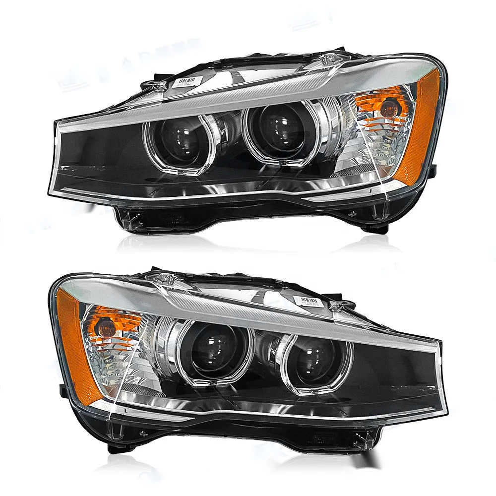 2015-2017 for X3 X4 F25 Xenon Headlight BM2519143 63117401136 US Lens/Housing Adaptive Front Light 6000k Color Temperature