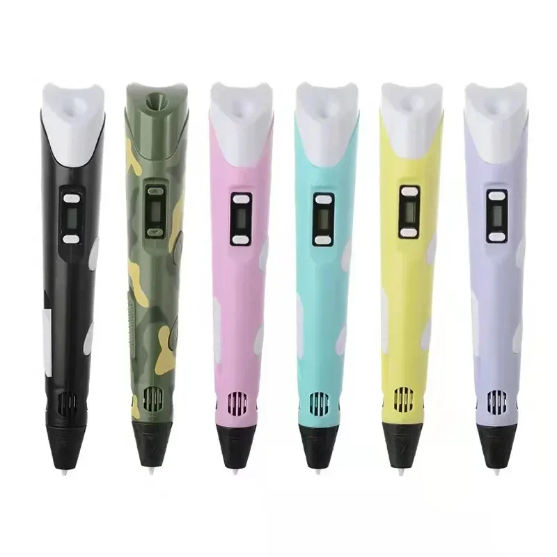3D Printing Drawing Pen Professional Students Use 3D Graffiti PLA Consumables Pen Set Hot Melt Pen