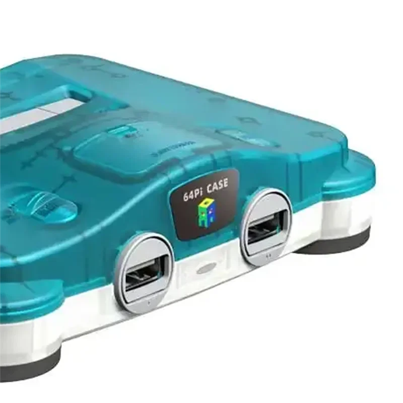 AC56-For Retroflag 64Pi Case With Dual USB Ports, SD Card Storage, Safe Shutdown And Reset For Raspberry Pi5