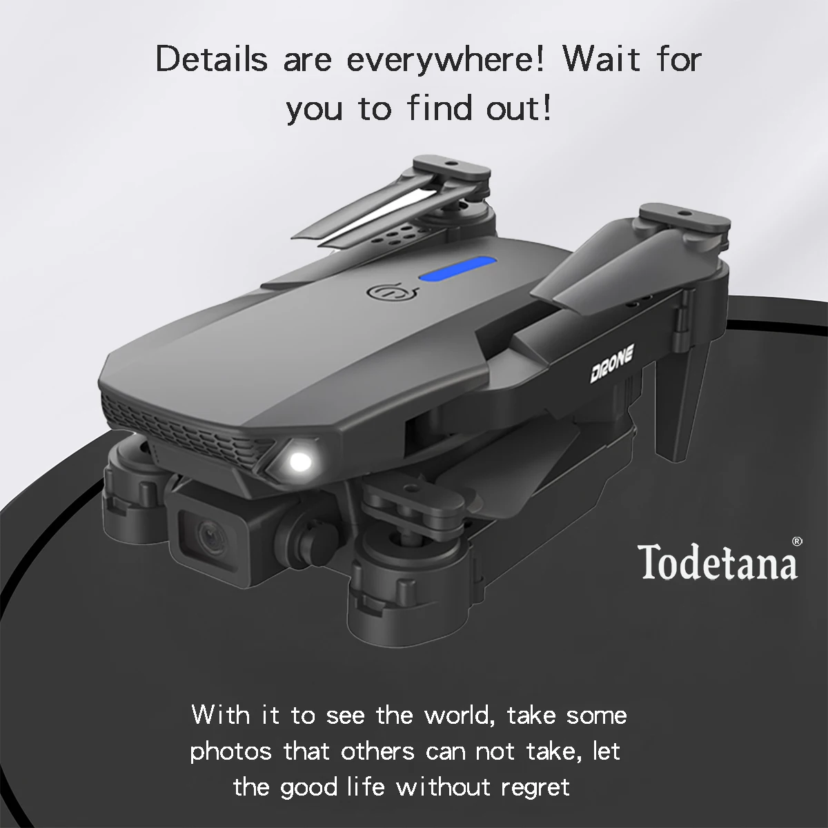 High-definition camera, 360° stunts, easy to operate, stable hovering, foldable design and long-lasting battery–your best choice
