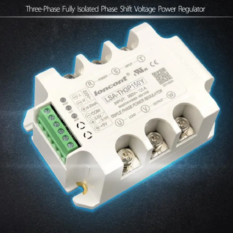 Three-phase fully isolated AC phase-shift voltage regulator module 150A power regulator LSA-TH3P150Y power regulation