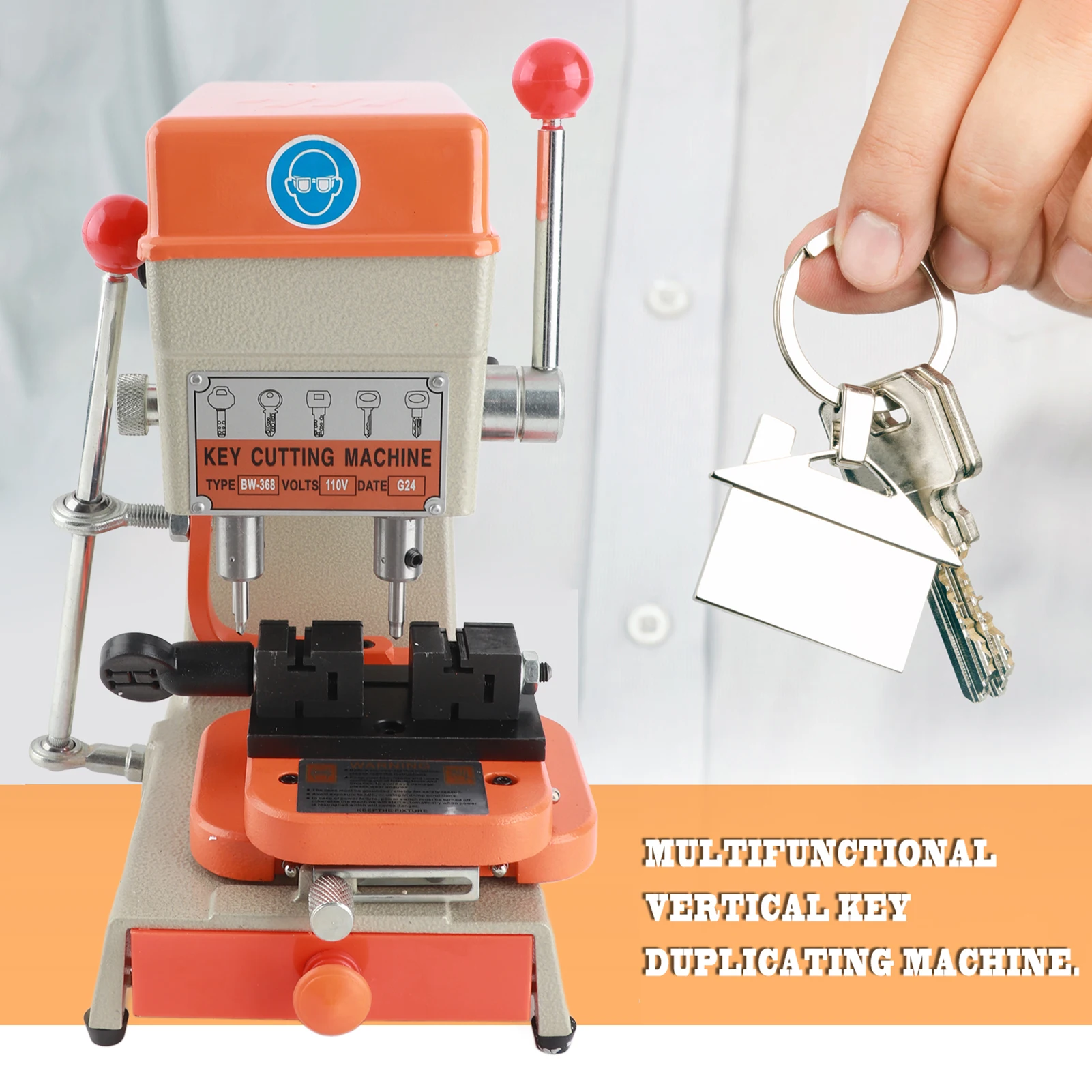 Multifunctional Car Key Cutting Copy Duplicating Machine Key Reproduce MachineTo Make Car Door Keys Locksmith Tool