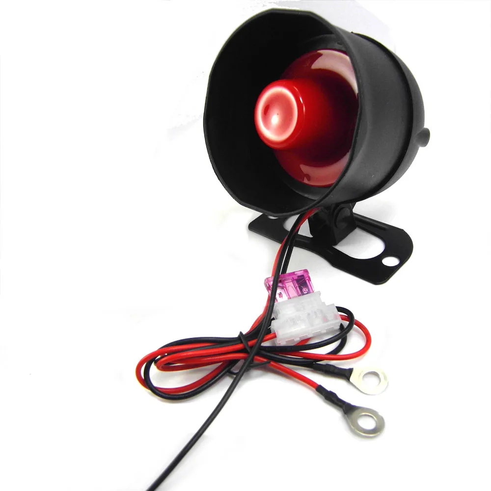 Car Alarm Non-Destructive Installation 12Volt Automobile Protecting System Device 7-Levels Sensitivity Vehicle Alarm System