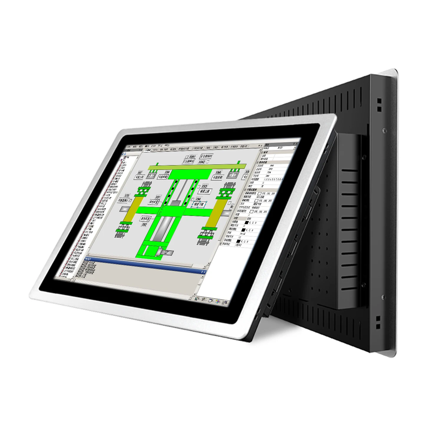 13.3 15.6 18.5 Inch industrial all-in-one computer with capacitive touch screen panel pc wifi  rs232 com for win10 pro 1366x768