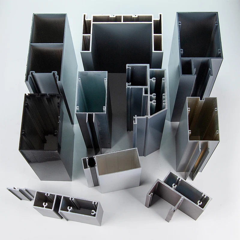 Customization Aluminum Extrusion Curtain Wall Profile Curtain Wall Aluminium