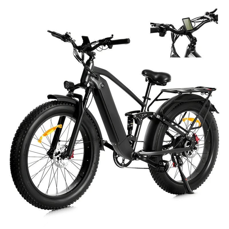 US Warehouse Popular X26B PLUS+ Electric Bike 1000W 2000W 48V  52V  26" Motor Bike Fat Tire 12000W Dirt Mountain Bike