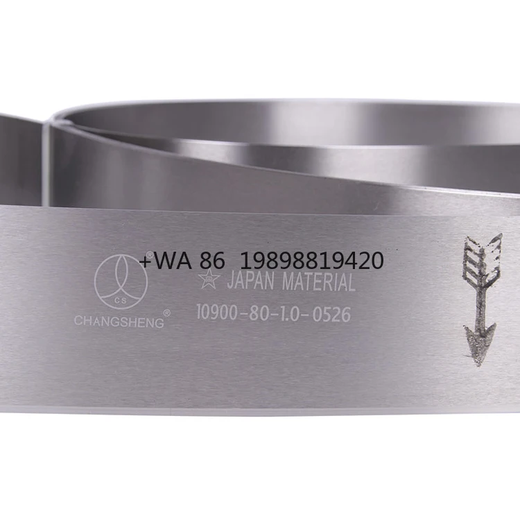 Knife /Band Saw Blade With No Teeth High Quality EVA Shoe Factory Use Band