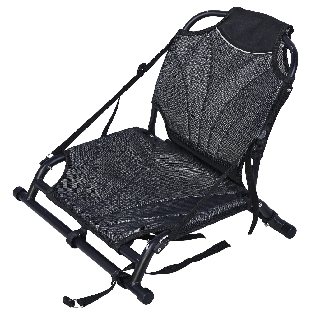 2025new Kayak Accessories Deluxe Kayak Chair with Frame Canoe Fishing 360 Swivel Seat with Arm Rest with Lock Kayak Seat