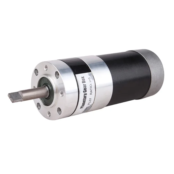 24v Brushless Dc Geared Motor With Gear Reduction