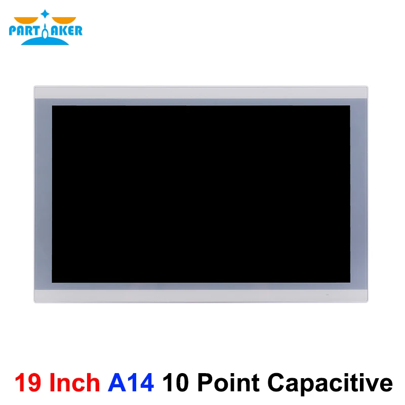 19 Inch Industrial Display Celeron J1900 J6412 Core i3 i5 i7 All In One Panel Computer With 10 Point Capacitive Touch Screen